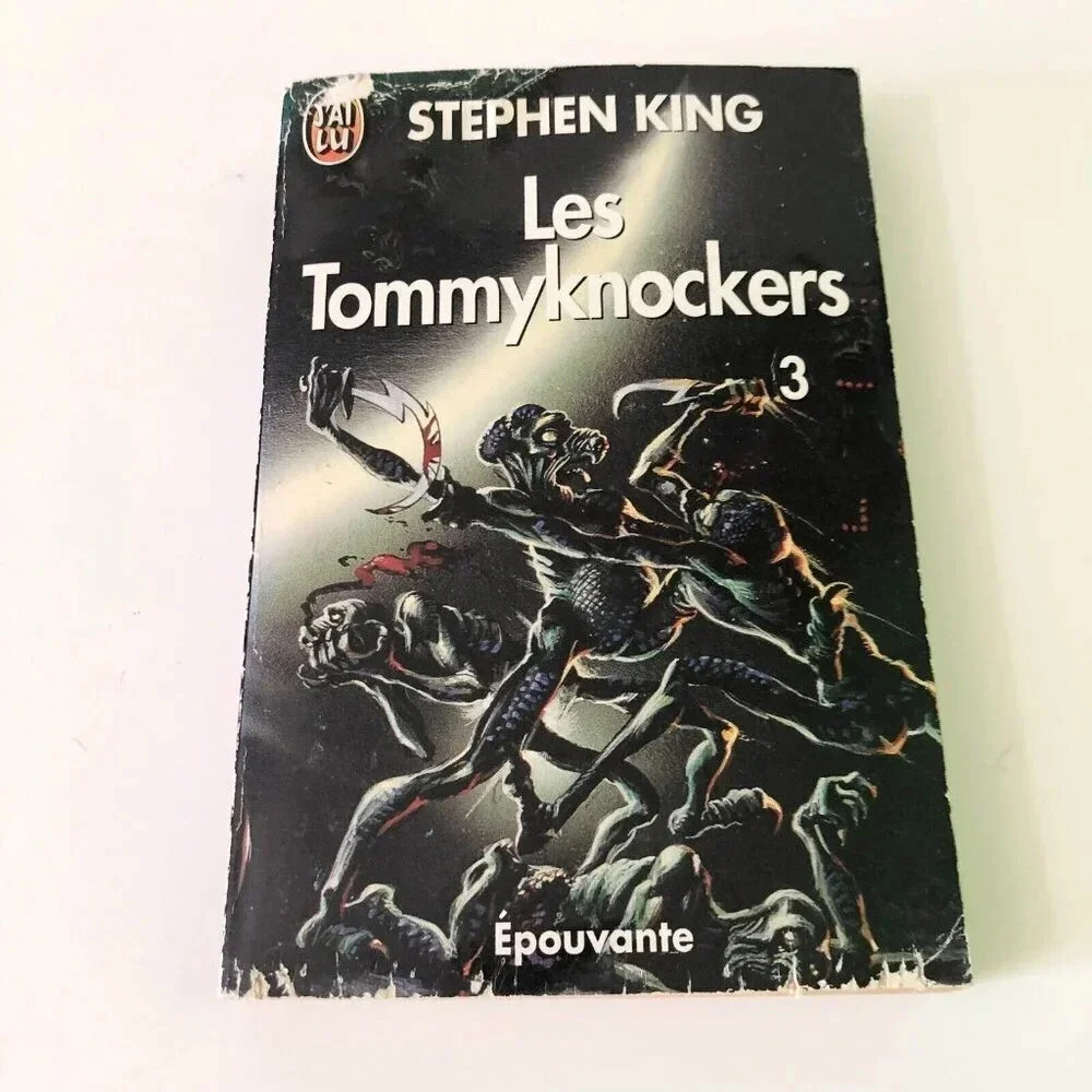 Vintage 90s Stephen King Les Tommyknockers Volume 3 French Paperback Book